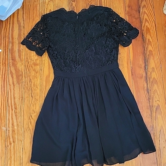 Lulu's black cocktail dress - Picture 4 of 4